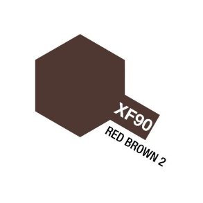 XF-90 Red Brown 2, Acrylic Mini 10 ml (penselmaling, mat) - Tamiya